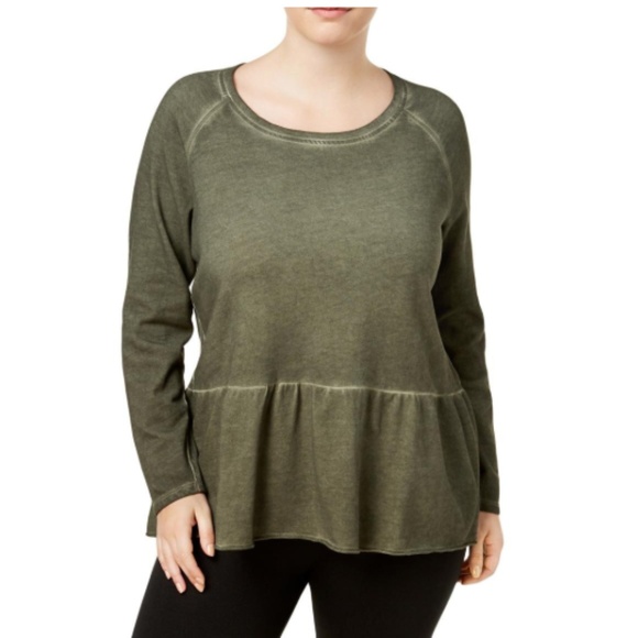 Style & Co. Tops - NWT! Style & Co Macy's Peplum High Low Top Plus sizes